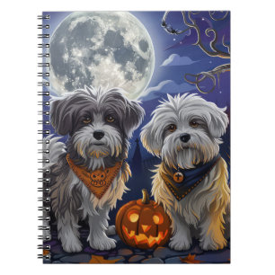 Havanese Halloween Spooky Notebook