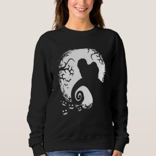 Havanese Halloween Under The Moonlight Spooky Dog Sweatshirt