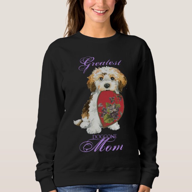 Havanese Heart Mum Sweatshirt (Front)