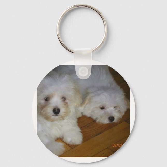 Havanese Key Ring (Front)