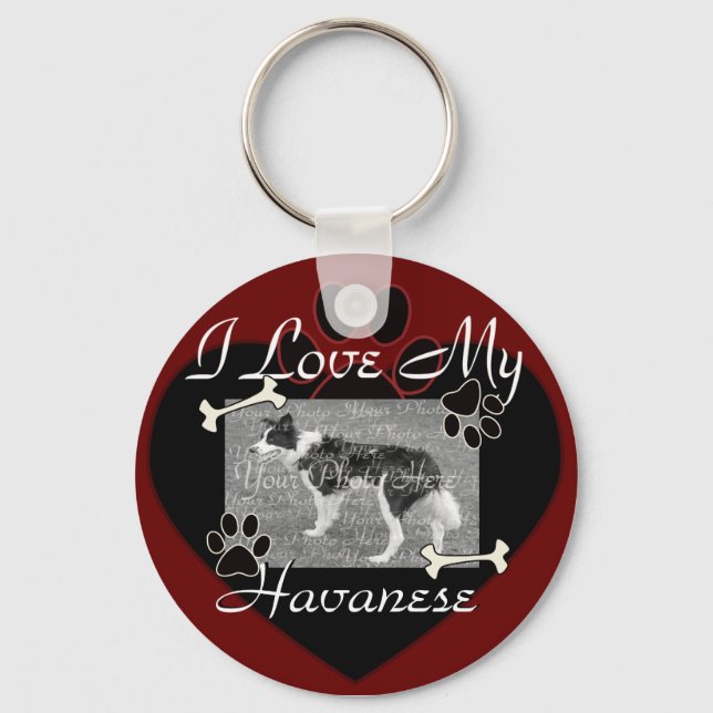Havanese Keychain (Front)