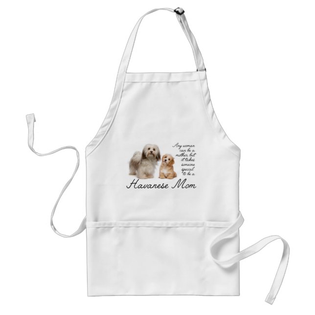 Havanese Mum Apron (Front)