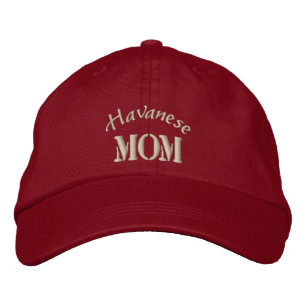 Havanese Mum Gifts. Embroidered Hat