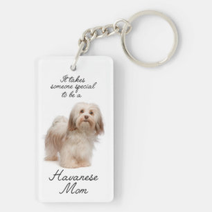 Havanese Mum Keychain