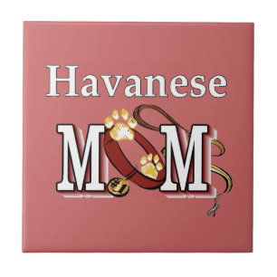 Havanese Mum Tile
