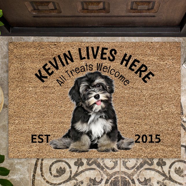 Havanese Personalised Dog Lover  Doormat (Creator Uploaded)