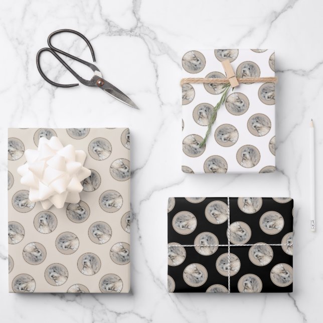 Havanese Puppy, havanese, Cuban Bichon, Bichon Hav Wrapping Paper Sheet (Front)