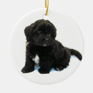 Havanese Puppy Ornament