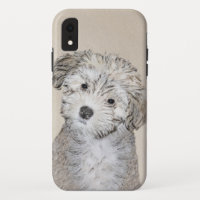 Havanese Puppy Painting - Cute Original Dog Art