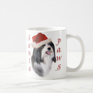 Havanese Santa Paws Coffee Mug