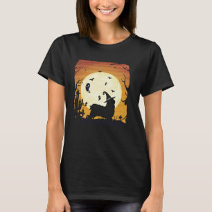Havanese Silhouettes Happy Halloween Night T-Shirt