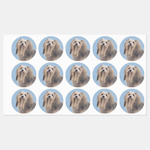 Havanese (Silver) Painting - Cute Original Dog Art