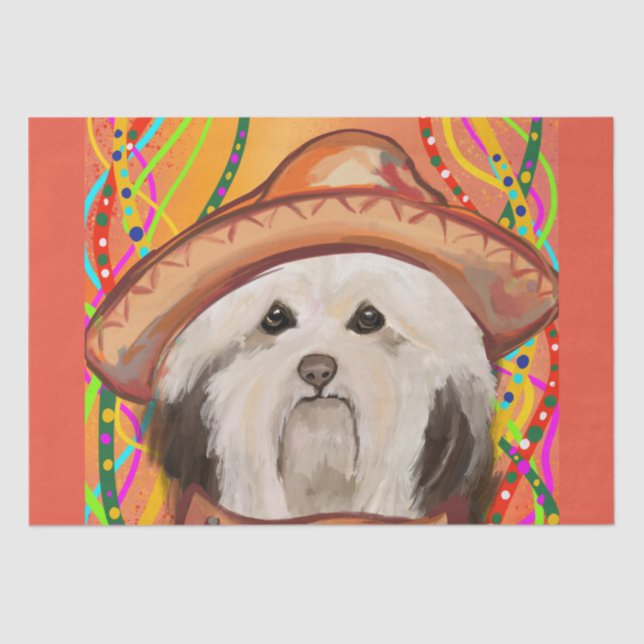 HAVANESE     TISSUE PAPER (Front)