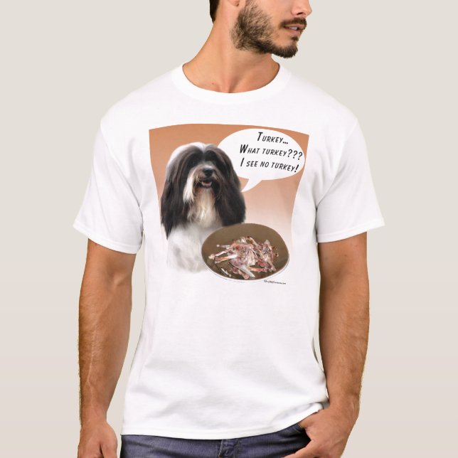 Havanese Turkey T-Shirt (Front)