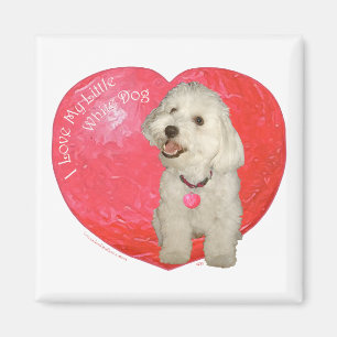 Havanese Valentine's Day Magnet