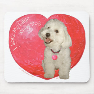 Havanese Valentine's Day Mouse Pad