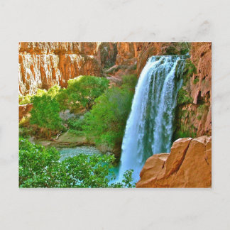 Havasu Falls Canyon Postcard