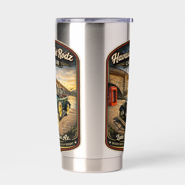 Havasu Hot Rodz Insulated Tumbler (Left)