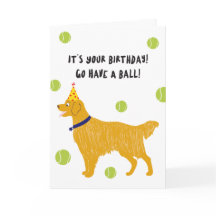 Have a Ball Birthday Card