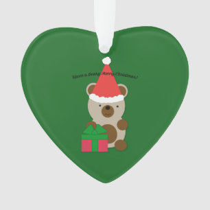 Have a Beary Merry Christmas Bear Ornament