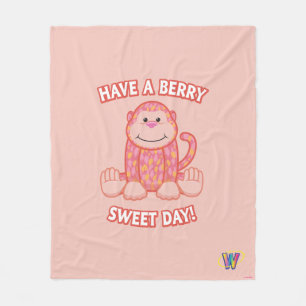 Have A Berry Sweet Day Fleece Blanket