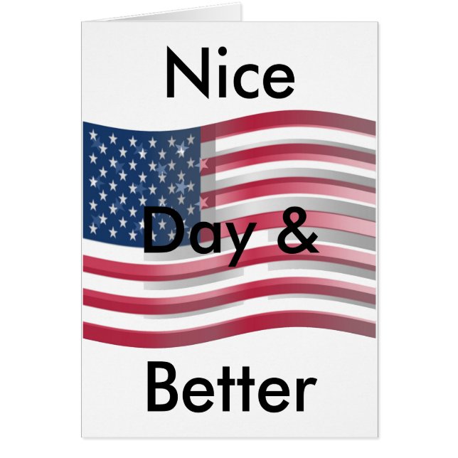 Have a Blessed Day USA Customise Product (Front)