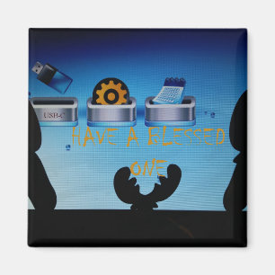 Have a Blessed Merry Christmas – A Festive Digital Magnet