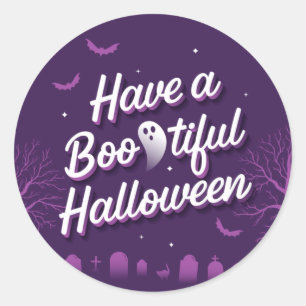 Have a Bootiful Halloween / Stickers
