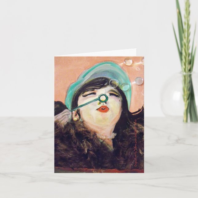 Have a Bright and Bubbly Christmas! Holiday Card (Front)