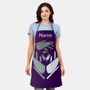 Have A Cup Of Java PERSONALIZE  Purple       Apron