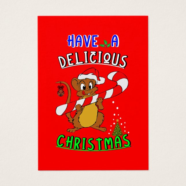 Have A Delicious Christmas 25 December Christmas (Front)