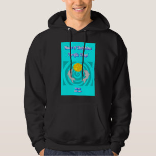 Have A Dolphins Terrific Day Men's Black Hoodie