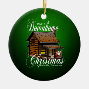 Have a Down Home Christmas Nashville Ornament