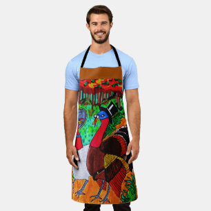 HAVE A FUN THANKSGIVING  ADULT APRON