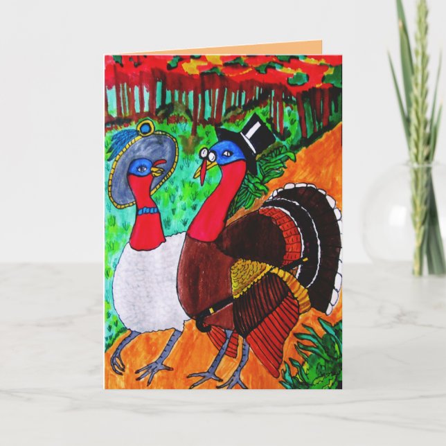 HAVE A FUN THANKSGIVING card (Front)