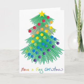Have a Gay Christmas Holiday Card