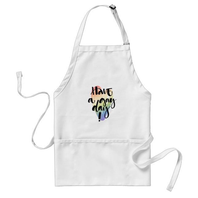 Have A Gay Day Standard Apron (Front)