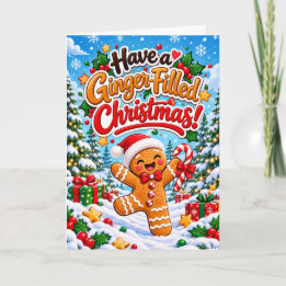 Have a Ginger Filled Christmas – Funny Ginger Card