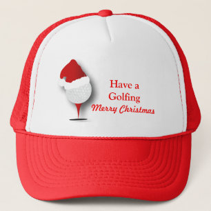 Have a Golfing Merry Christmas Trucker Hat