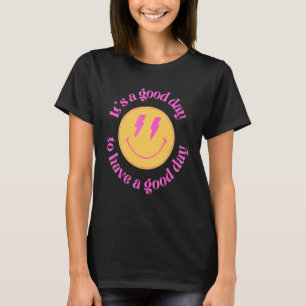 Have A Good Day Retro Smile Face Aesthetic 2 T-Shirt