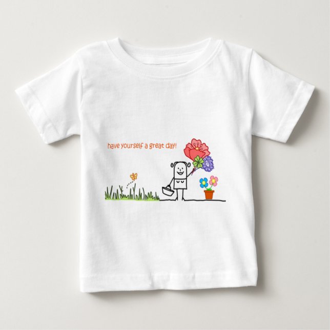 Have A Great Day Toddler long-sleeve T shirt (Front)