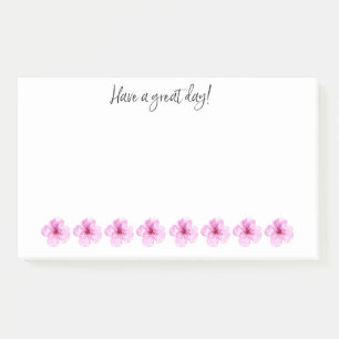 HAVE A GREAT DAY WITH FLOWERS Notes