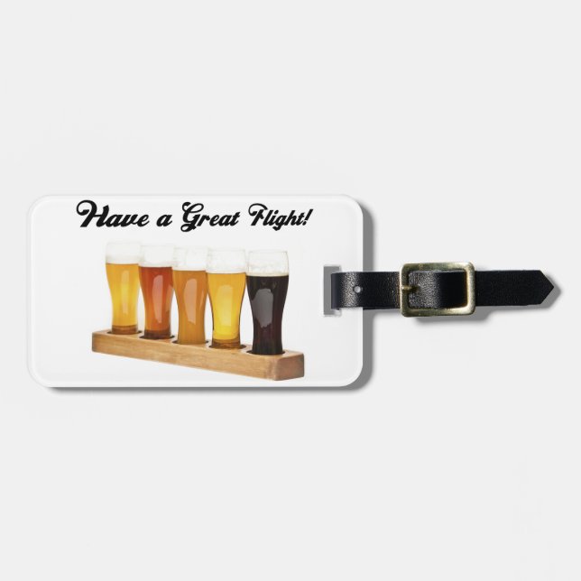 Have a Great Flight Luggage Tag (Front Horizontal)