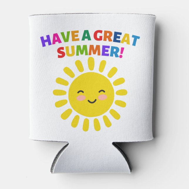 Have a Great Summer Can Cooler (Front)