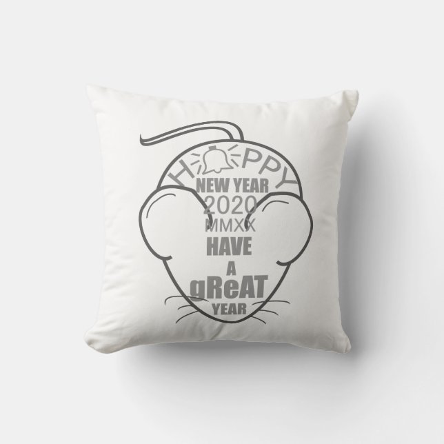 Have a gReAT Year 2020 Cushion (Front)