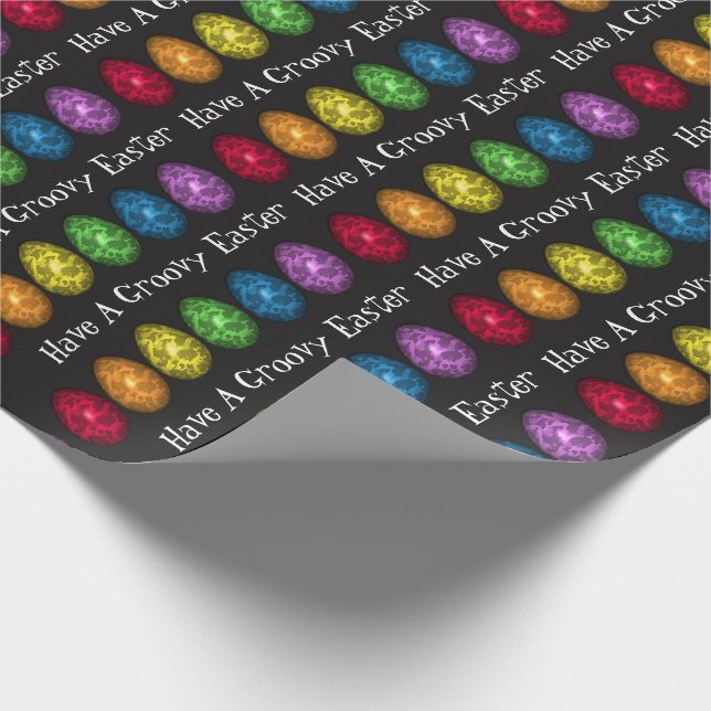 Have A Groovy Easter Wrapping Paper (Corner)