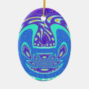 Have a Happy Day Ceramic Tree Decoration