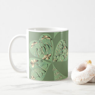 "Have a Happy St. Patrick's Day" Shamrock  Coffee Mug