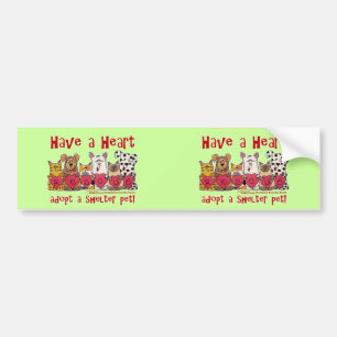 Have a Heart Bumper Sticker