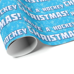 Have A Hockey Christmas Gift Wrapping Paper